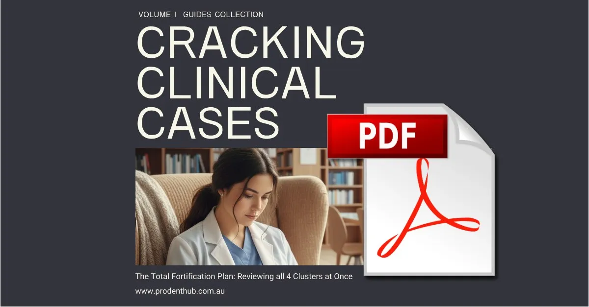 Cover banner for the “Cracking Clinical Cases” PDF guide
