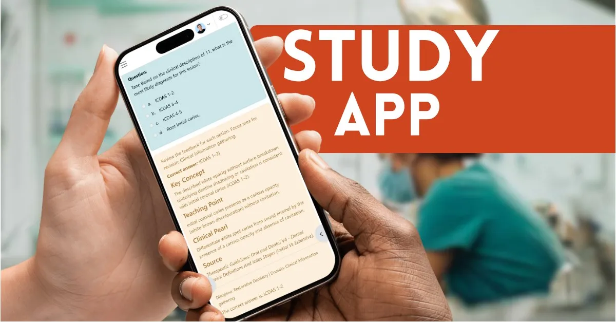 Campaign banner showing a phone running a study app, with the words “Study App”